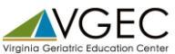 Virginia Geriatric Education Center Logo